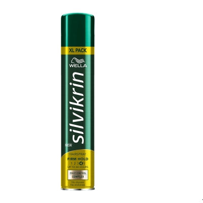 SILVIKRIN HAIRSPRAY 500ML FIRM HOLD x6