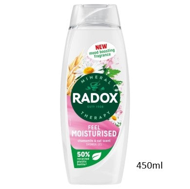 RADOX SG MOISTURISE 450ML X6