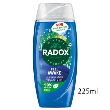 RADOX SG FEEL AWAKE 225ML X6