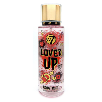 W7 BODY MIST LOVED UP 250ML X12