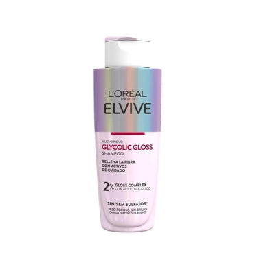 ELVIVE GLYCOLIC GLOSS SHAMPOO 200MLX6