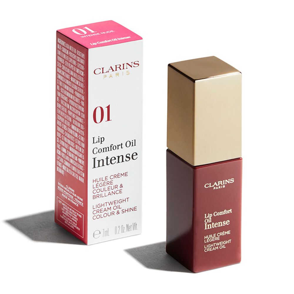 Clarins Intense Lip Comfort Oil 01 Intense Nude