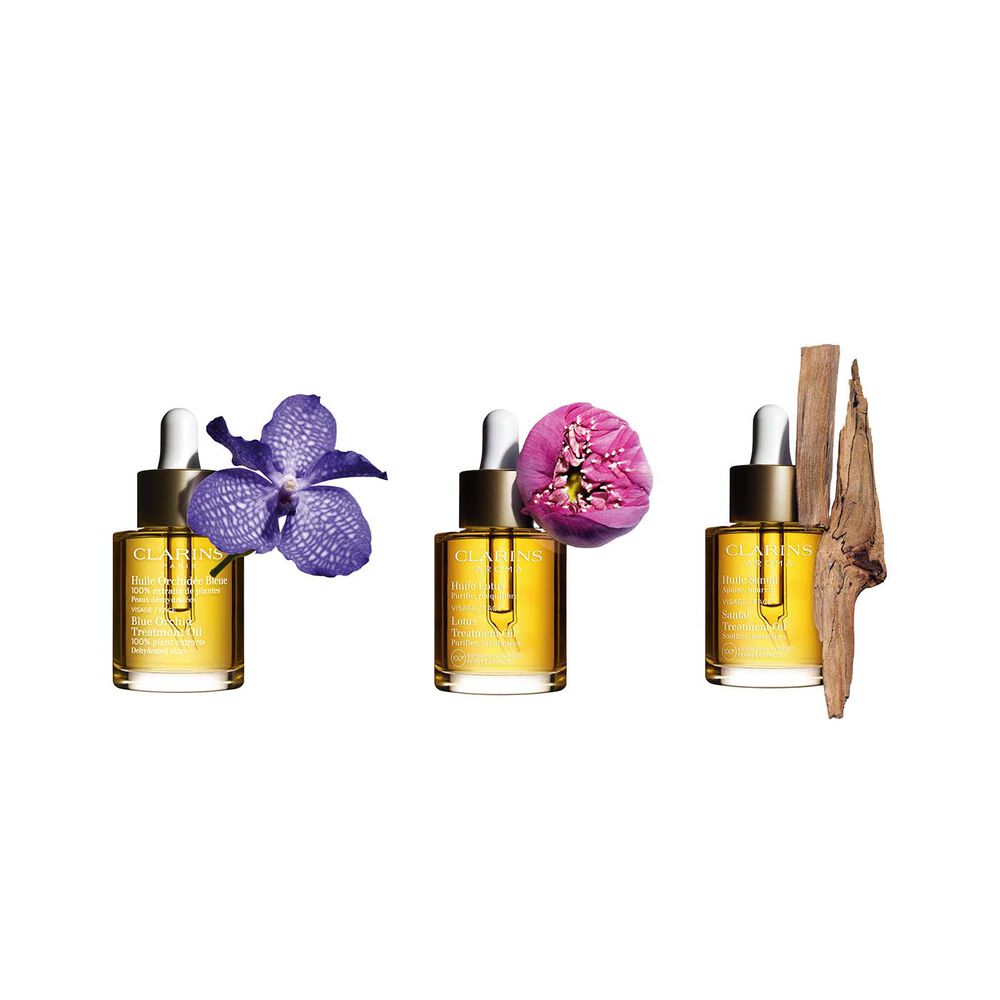 Clarins Blue Orchid Face Treatment Oil