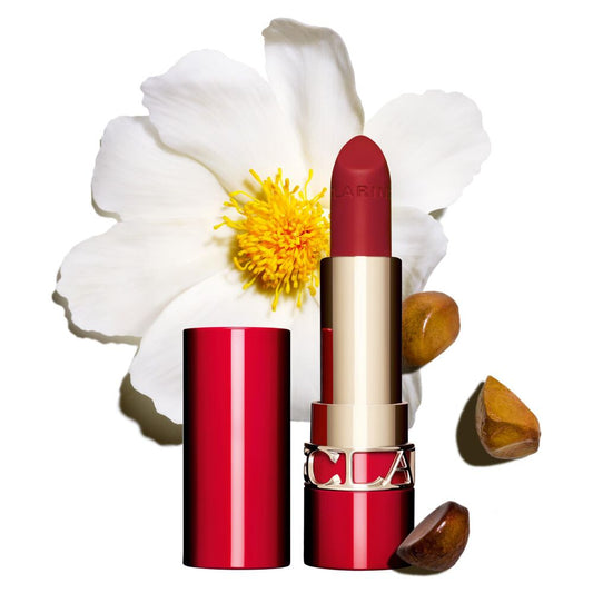 Clarins Joli Rouge Velvet 754V Deep Red - Full