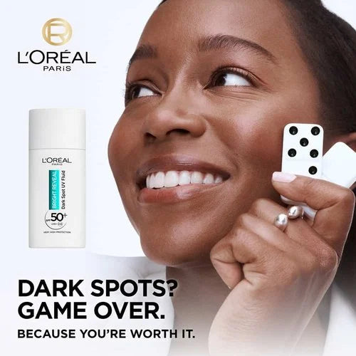 Bright Reveal Dark Spot UV Fluid SPF 50+ with Niacinamide