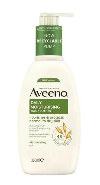 AVEENO DAILY MOISTURISING LOTION PUMP 300ML