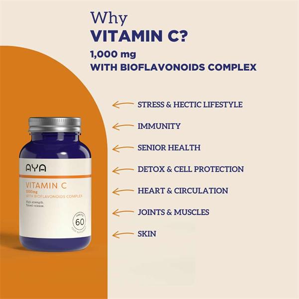 VITAMIN C 1000mg WITH BIOFLAVONOIDS COMPLEX