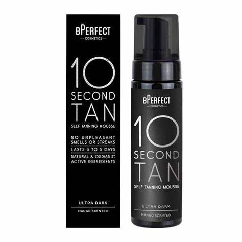 BPerfect 10 Second Tan – Ultra Dark Mango – Mousse 200ML