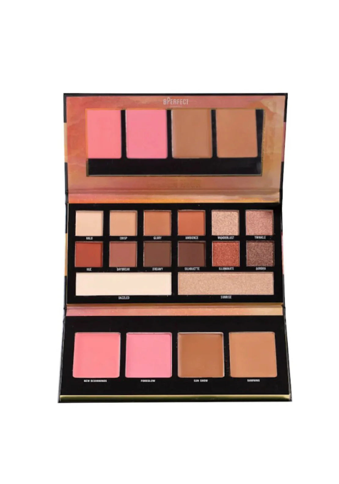 BPerfect Golden Hour The Dawn Collection Face & Eye Palette