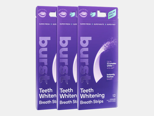 Burst Teeth Whitening Test Strips 12pk