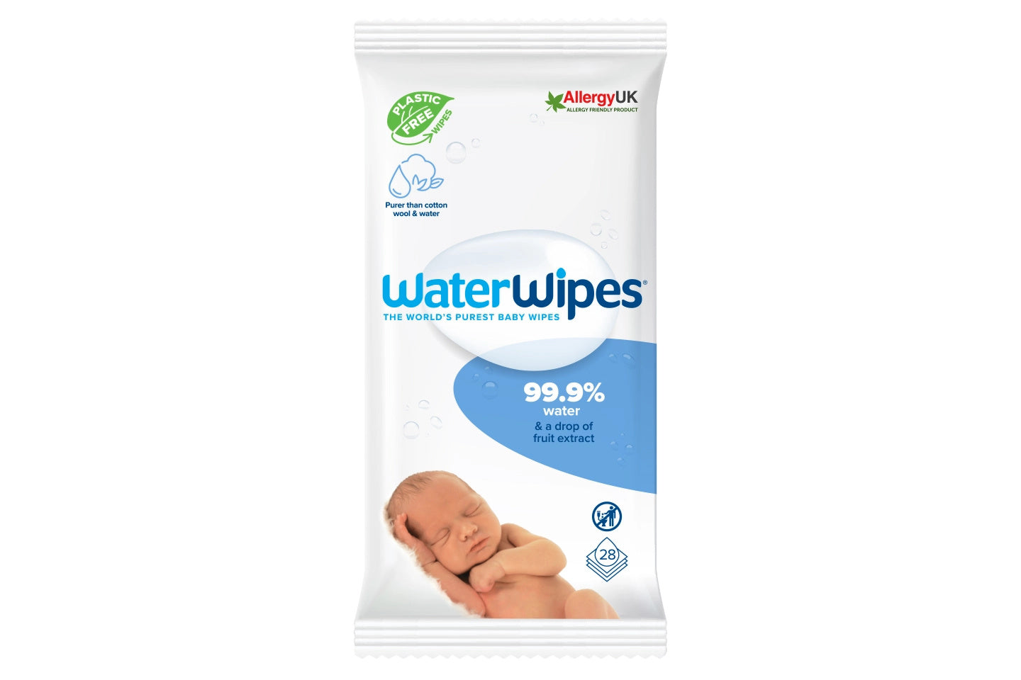 WaterWipes Original Baby Wipes Box (12 packs in a box)