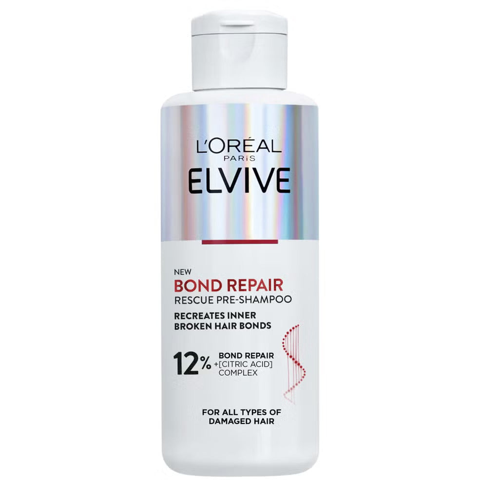 L'Oréal Paris Elvive Bond Repair Pre-Shampoo Treatment - Best for Damaged Hair & Split Ends