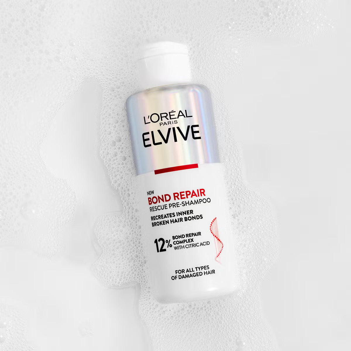 L'Oréal Paris Elvive Bond Repair Pre-Shampoo Treatment - Best for Damaged Hair & Split Ends