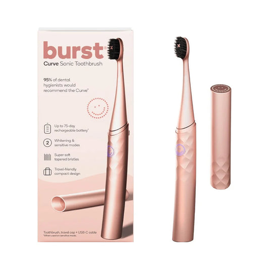 Burst Curve Sonic Toothbrush Rose Gold