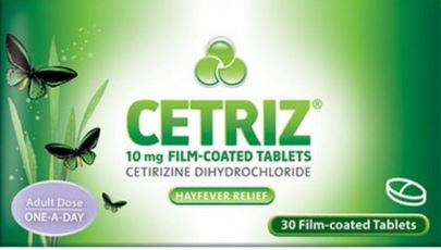 Cetriz Allergy Tablets 30pk