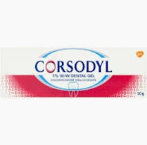 CORSODYL DENTAL GEL 50G