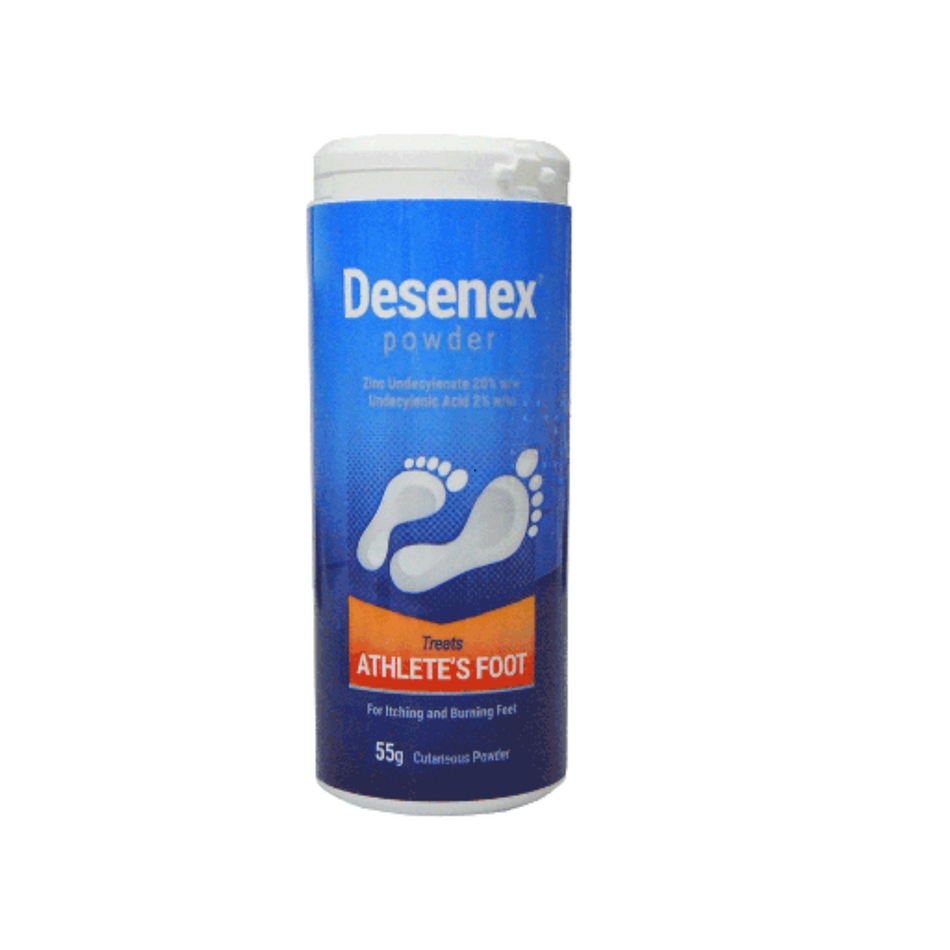 Desenex Athletes Foot Powder Zinc Undecylenate 20% w/w Undecylenic Acid 2% w/w 55g