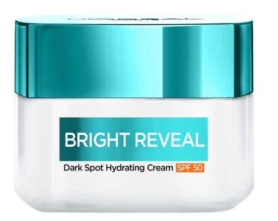 L'Oréal Paris Bright Reveal Dark Spot Hydrating Cream SPF 50 with Niacinamide 50ml