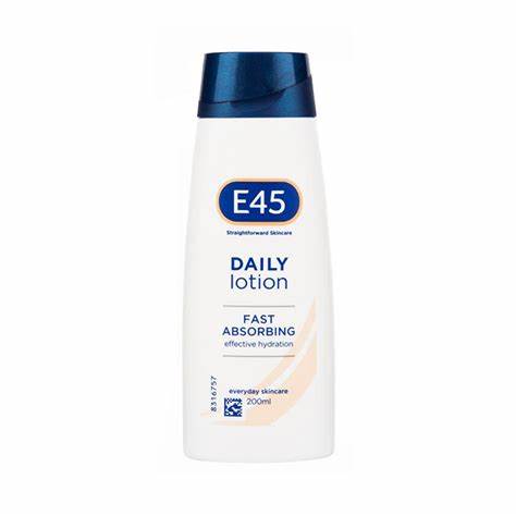 E45 Daily Moisturising Lotion For Dry Skin 200ml