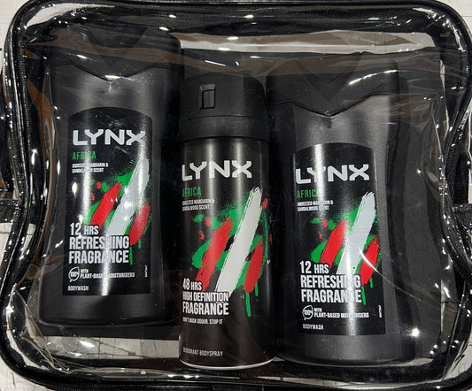 Lynx Africa Trio  Gift Set