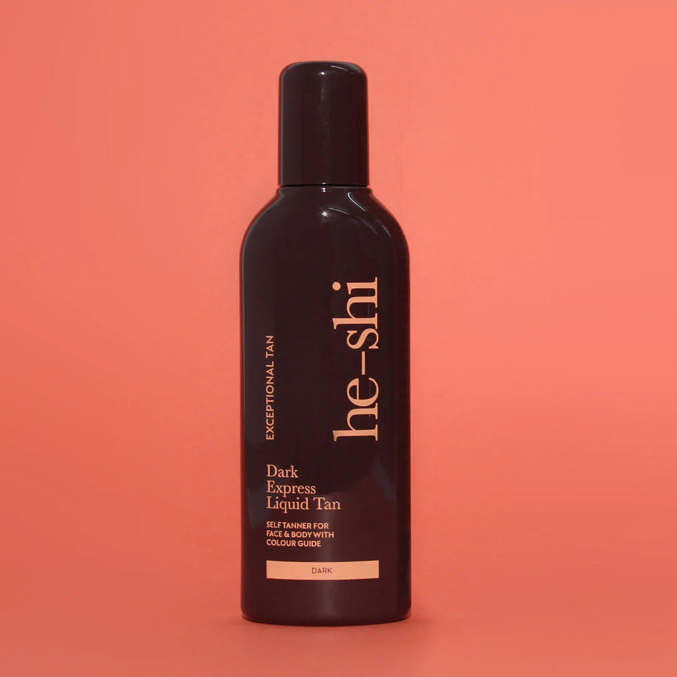 He -Shi Dark Express Liquid Tan 150ml