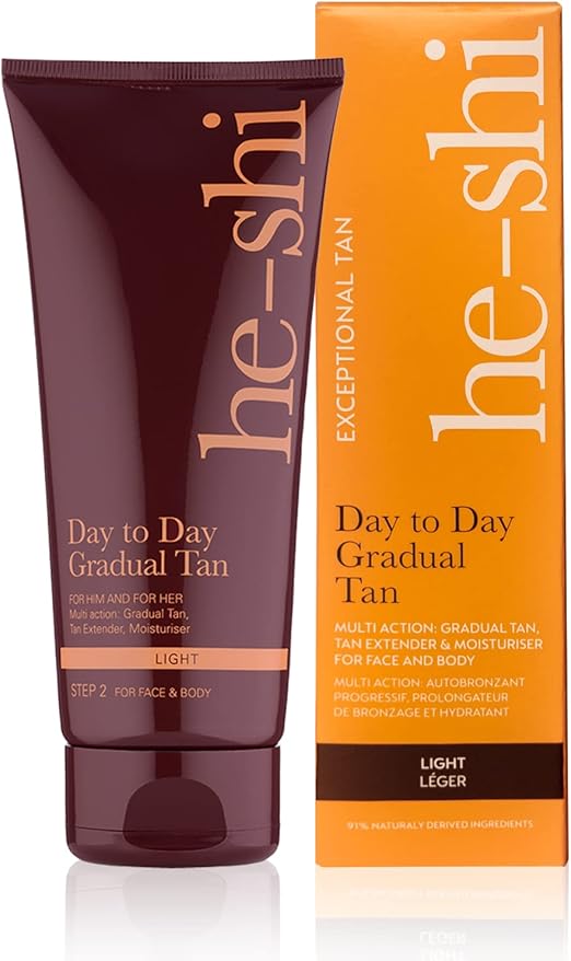 HE-SHI DAY TO DAY TO GRADUAL TAN LIGHT 200ML