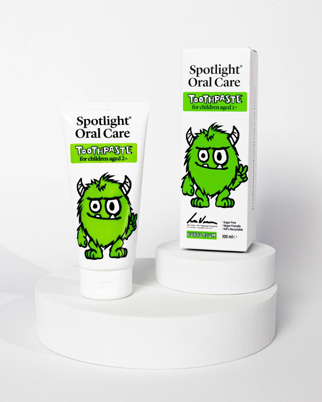 Spotlight Kids Cheetah Bubblegum Toothpaste