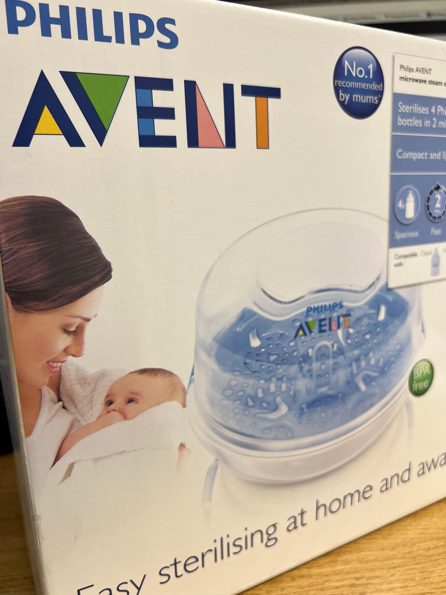 AVENT Philips  Microwave Steam Steriliser