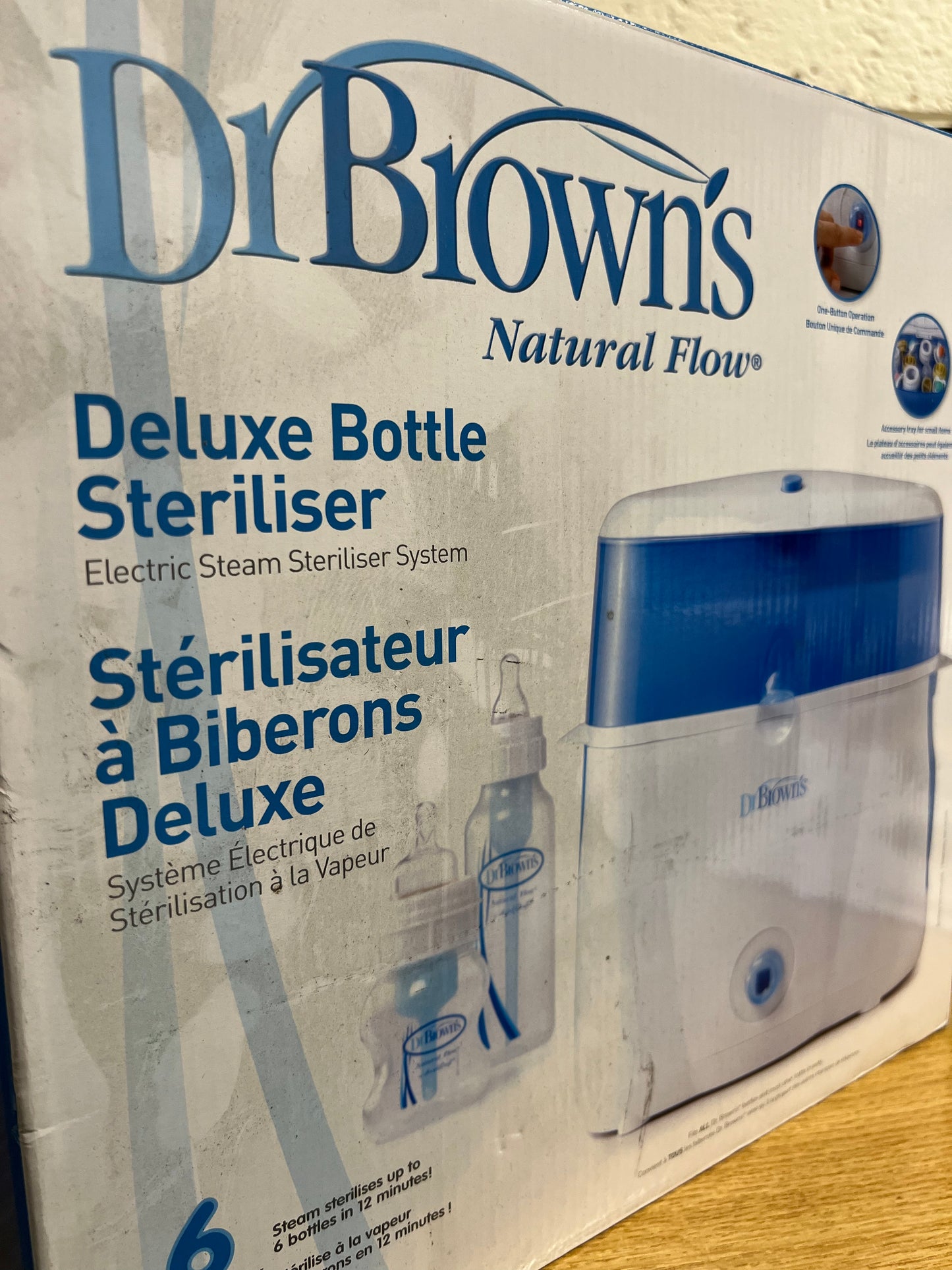 Dr .Brown’s Deluxe Electric Steam Steriliser