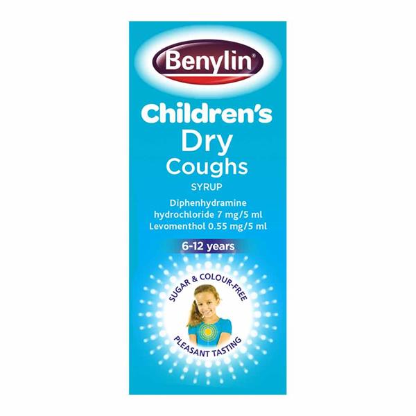 Benylin Children's Dry Coughs 6-12 Years 125ml