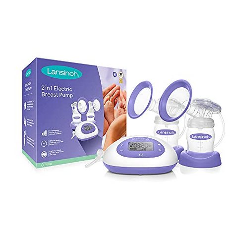 Lansinoh 2 in 1 Electric Breast Pump - Double Pumping