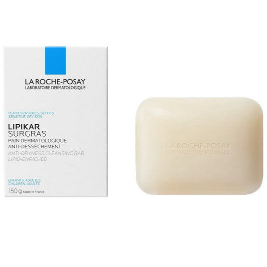 La Roche Posay Lipikar Surgras Lipid-Enriched Cleansing Bar 150g