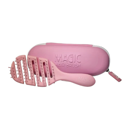 Magic Hair Brush – Mini Pink Travel Size