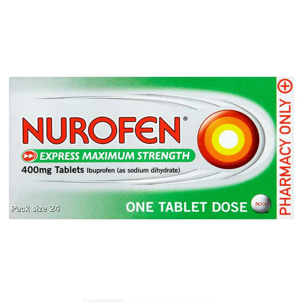 Nurofen  Express Max Strength  400MG 24PK