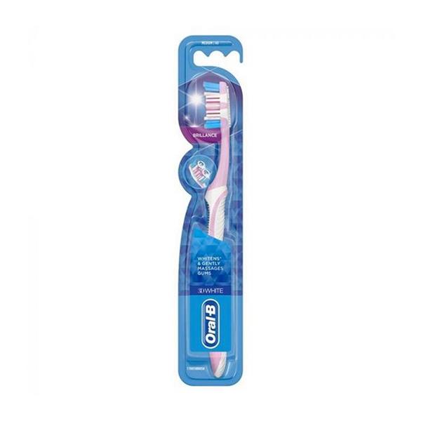 Oral-B 3D White Brilliance Medium Manual Toothbrush