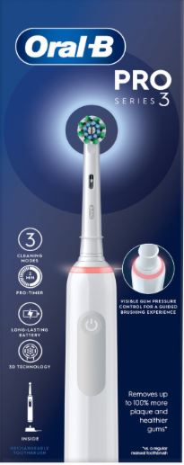 ORAL B PRO SERIES 3 ELECTRIC TOOTHBRUSH