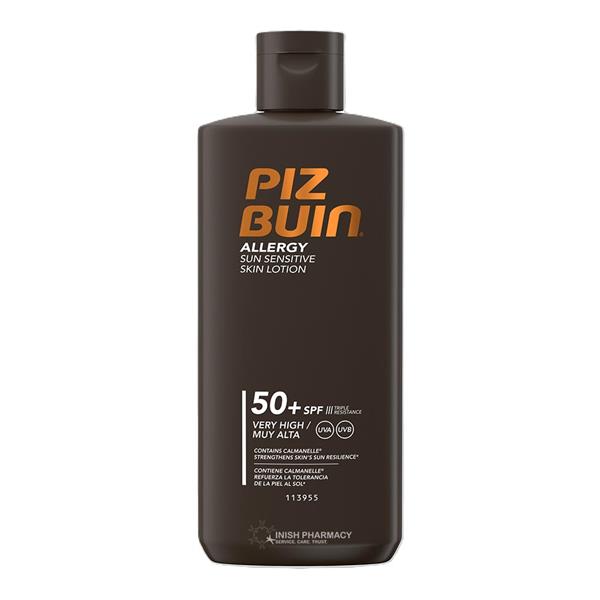 PIZ BUIN SENSITIVE ALLERGY LTN SPF50