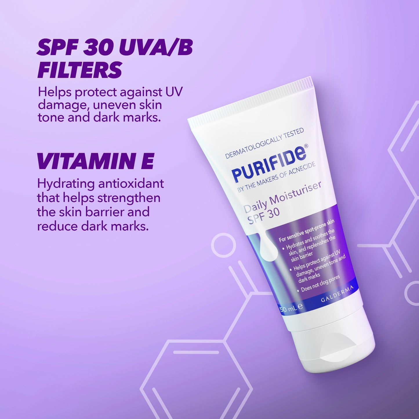 Purifide  Daily Moisturiser SPF50