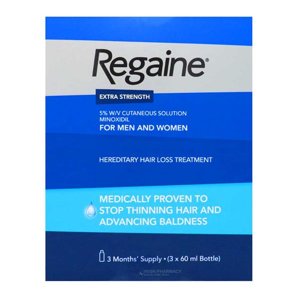 REGAINE FOR MEN EXTRA STRENGTH SOLUTION (3X60ML)