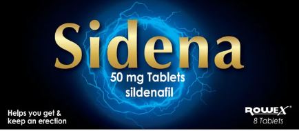 Sidena 50mg (Sildenafil) 8pk