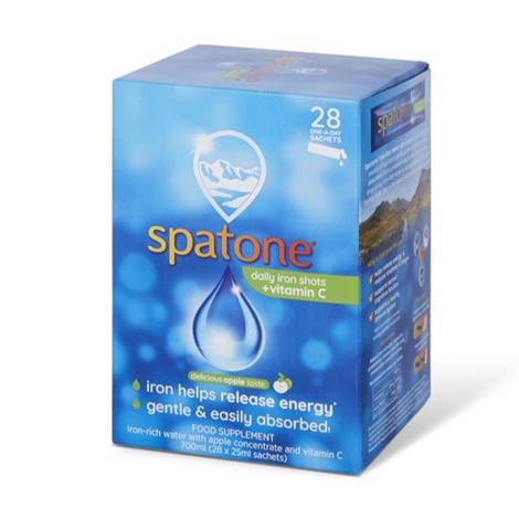 SPATONE APPLE LIQUID IRON SUPPLEMENT (28PK)