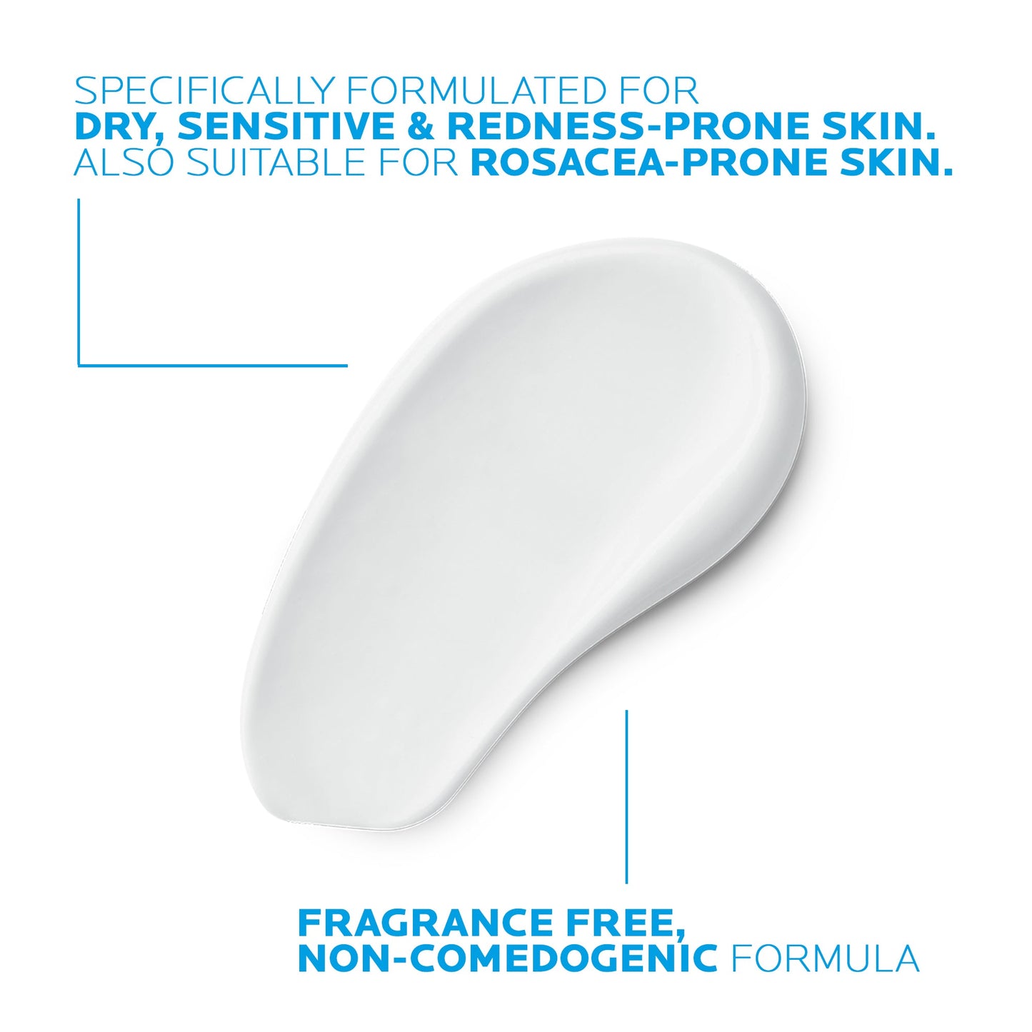 La Roche Posay Toleriane Rosaliac AR SPF30 Moisturiser for Dry, Redness-Prone Skin 50ml