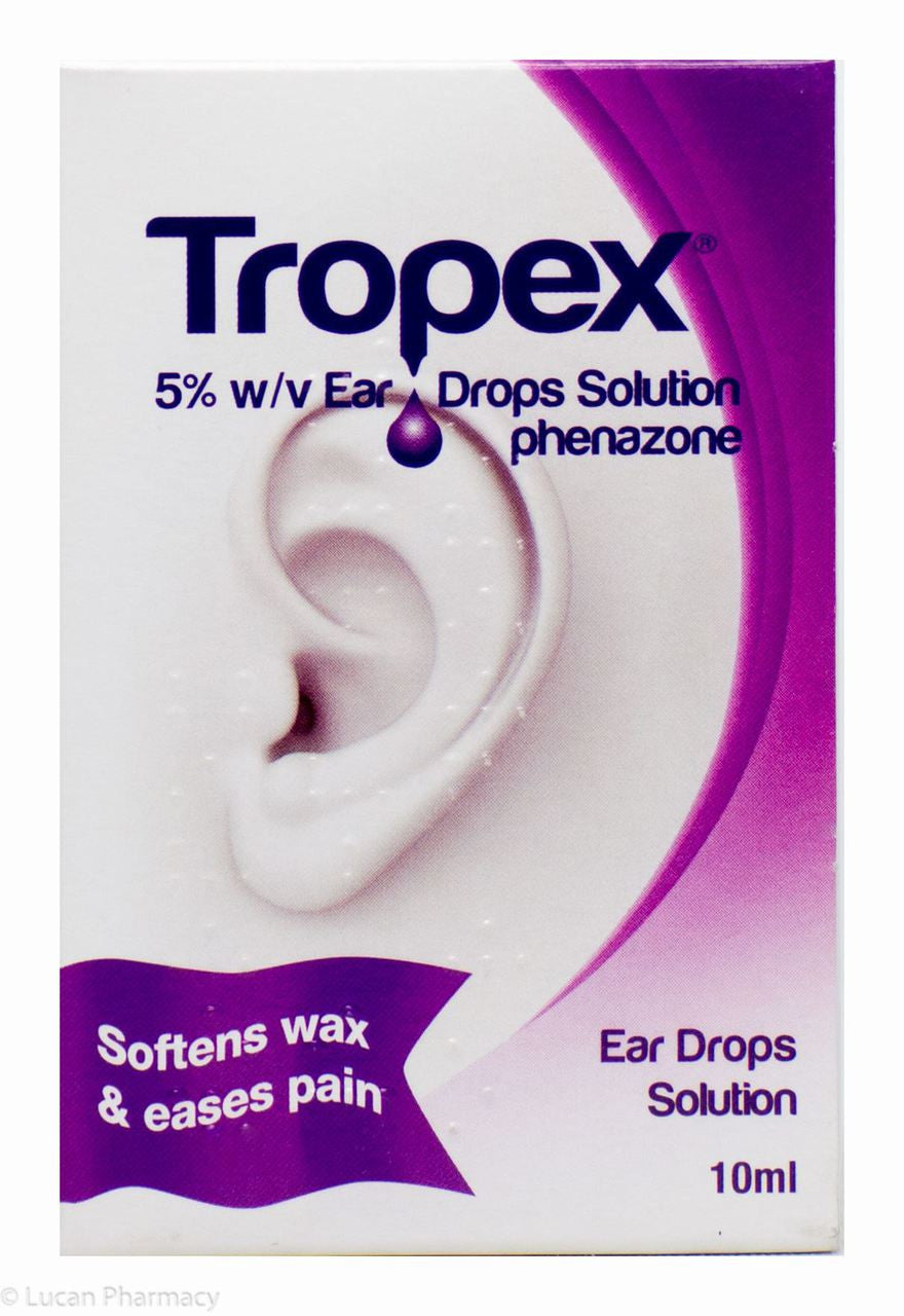 Tropex 5% Ear Drops 10ML