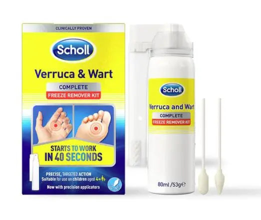 Scholl Verruca & Wart Complete Freeze Remover Kit |Verruca Treatment|