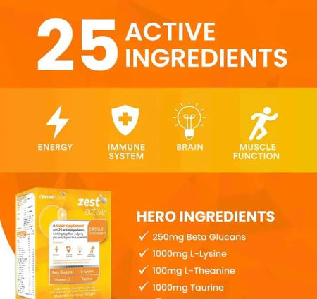 REVIVE ACTIVE ZEST 30PK