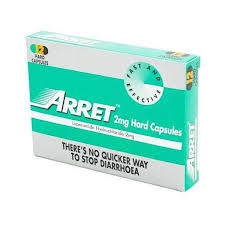 Arret Loperamide 2mg Capsules 12pk