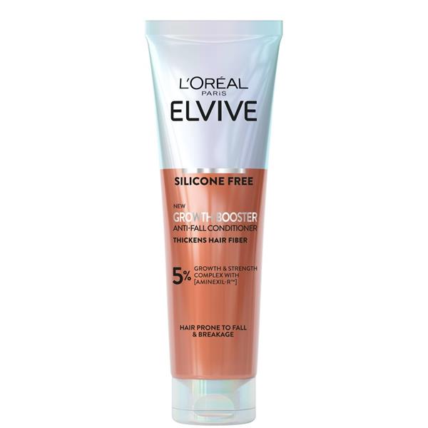 L'Oreal Paris Elvive Growth Booster Conditioner, Anti Hair Loss and Hair Thickening, 150ml