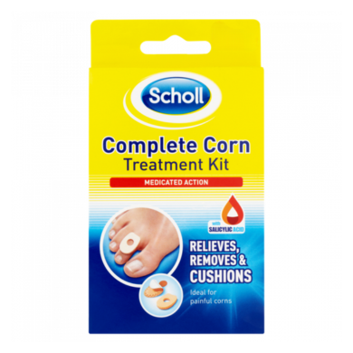 SCHOLL COMPLETE CORN TREATMENT KIT X6