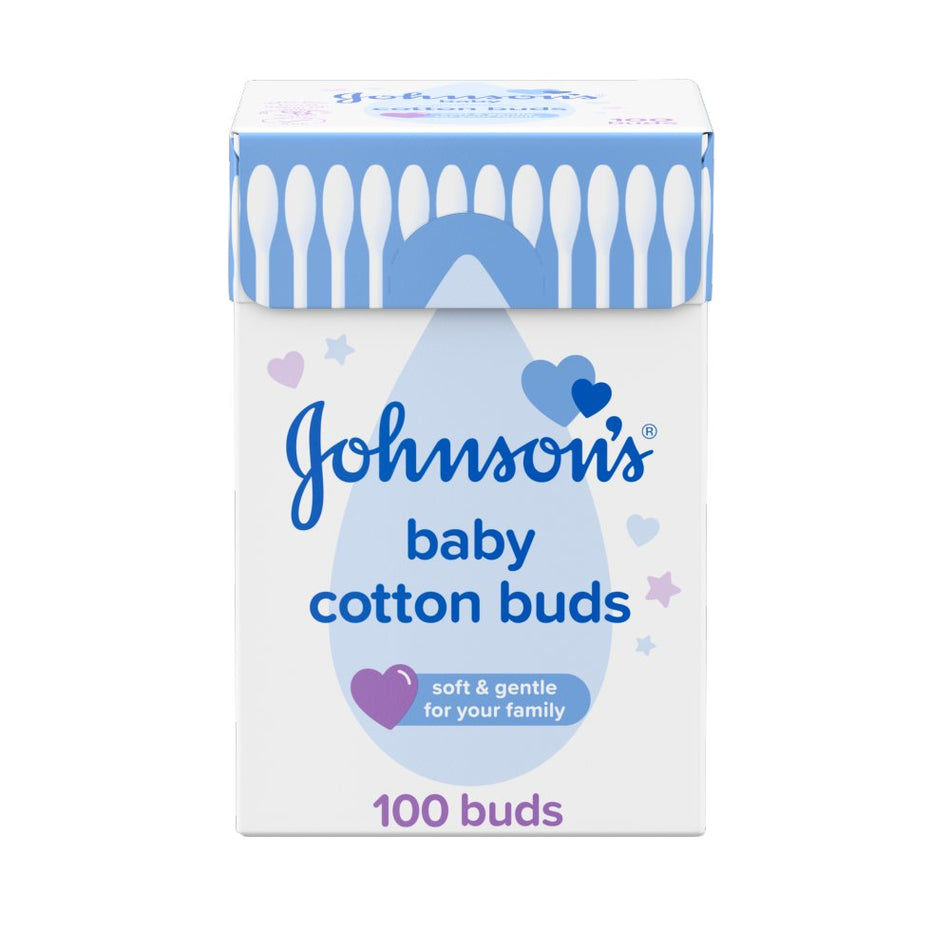 Johnson Johnson Baby Cotton Buds 100 Pack