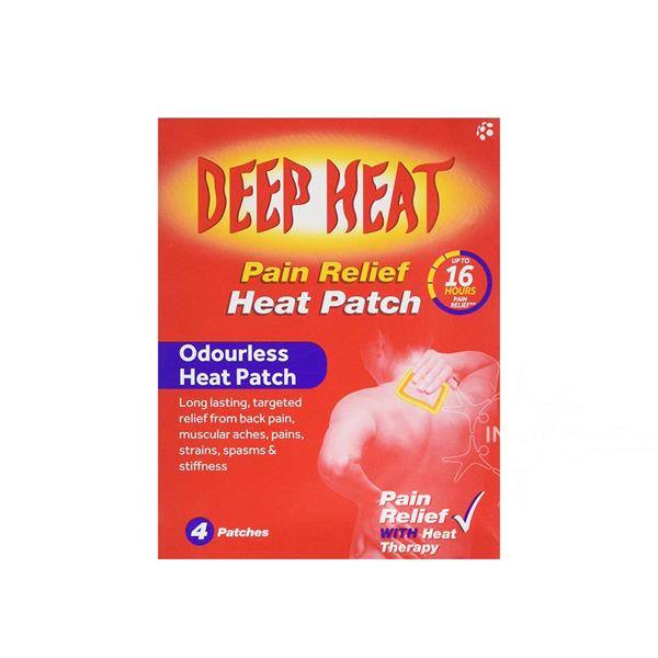 Deep  Heat Well  Patch 4PK